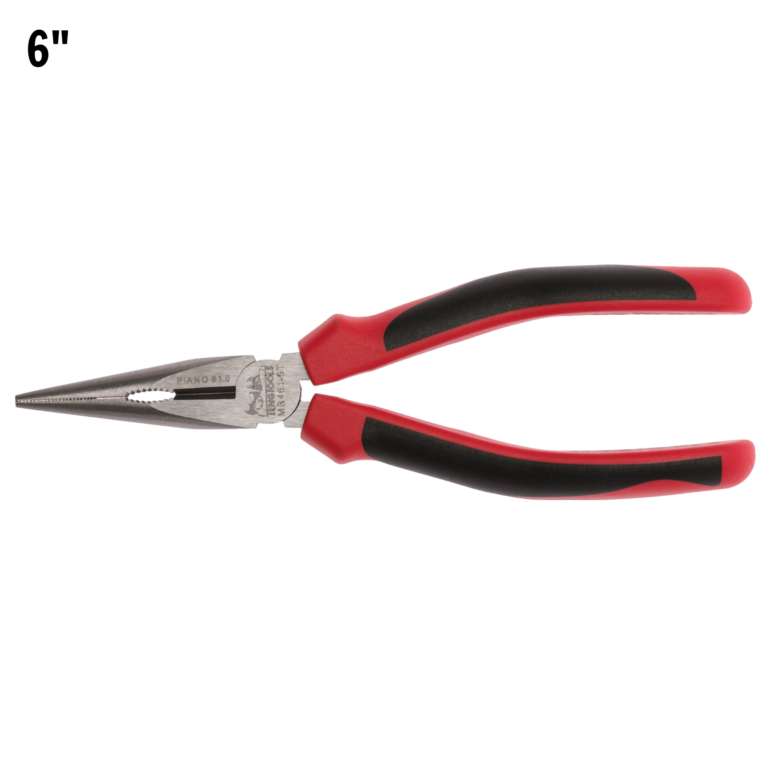Teng Tools - Teng Tools Long Nose Pliers With TPR Grip Handles - MB461-6T