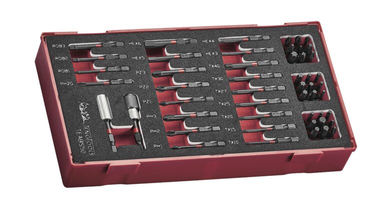 Teng Tools - Teng Tools 159 Piece Punch/Chisel, Torque & Impact Bit Foam Kit - TC-6T-15 - TC-6T-15