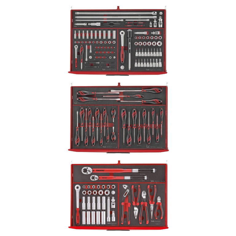 Teng Tools - Teng Tools 417 Piece Complete Mixed EVA Foam Hand Tool Kit + 2 Heavy Duty Toolboxes - TCEMM417N - TCEMM417N-KIT1