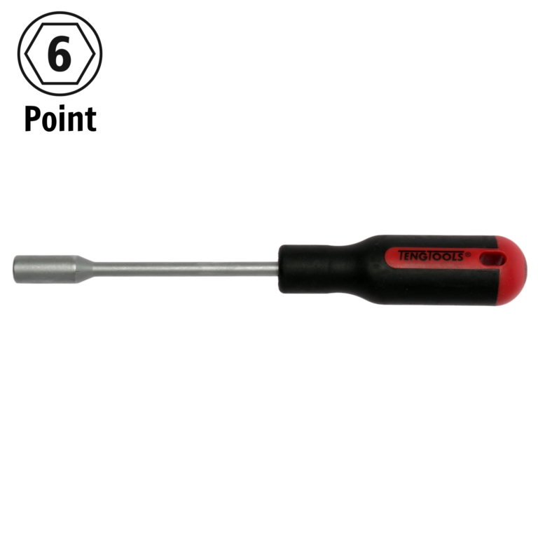 Teng Tools - Teng Tools 11mm 6 Point Opening Durable Chrome Vanadium Steel Nut Driver - MDN411 - MDN411
