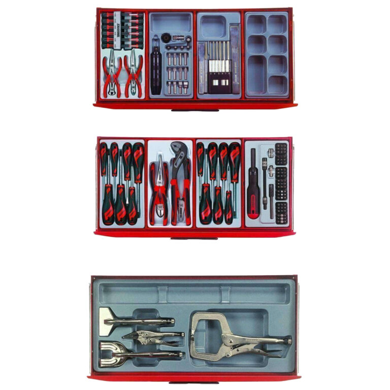 Teng Tools - Teng Tools 715 Piece Mixed Mega Master Tool Kit + 3 Heavy Duty Toolbox Storage Cases - TCMM715N - TEN-O-TCMM715N