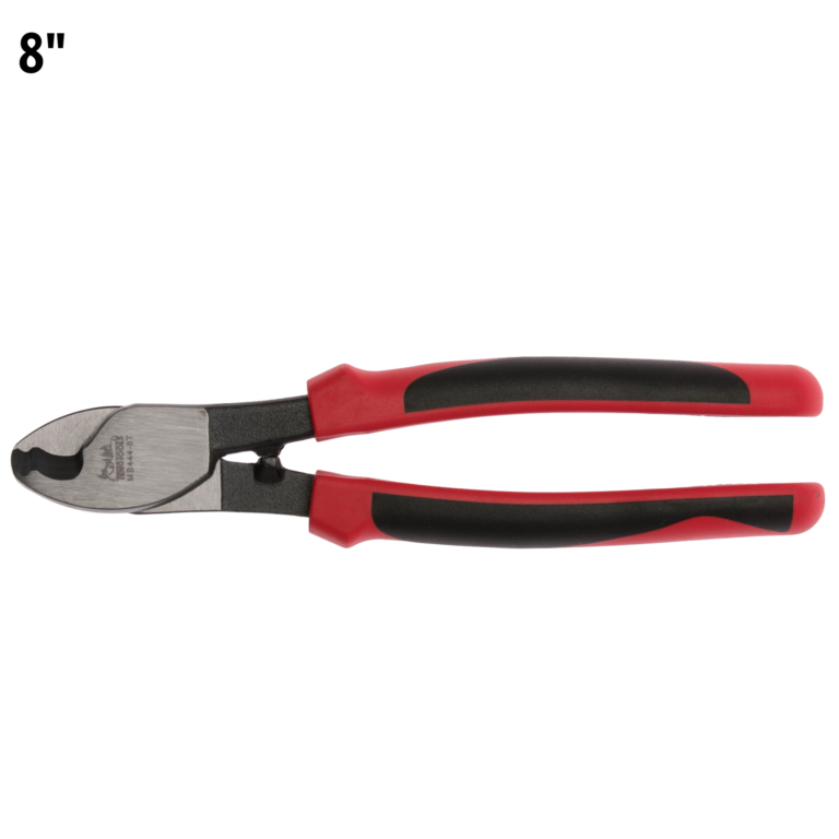 Teng Tools - Teng Tools 8 Inch TPR Grip Handle Cable Cutters for Cutting Copper & Aluminum - MB444-8T - MB444-8T