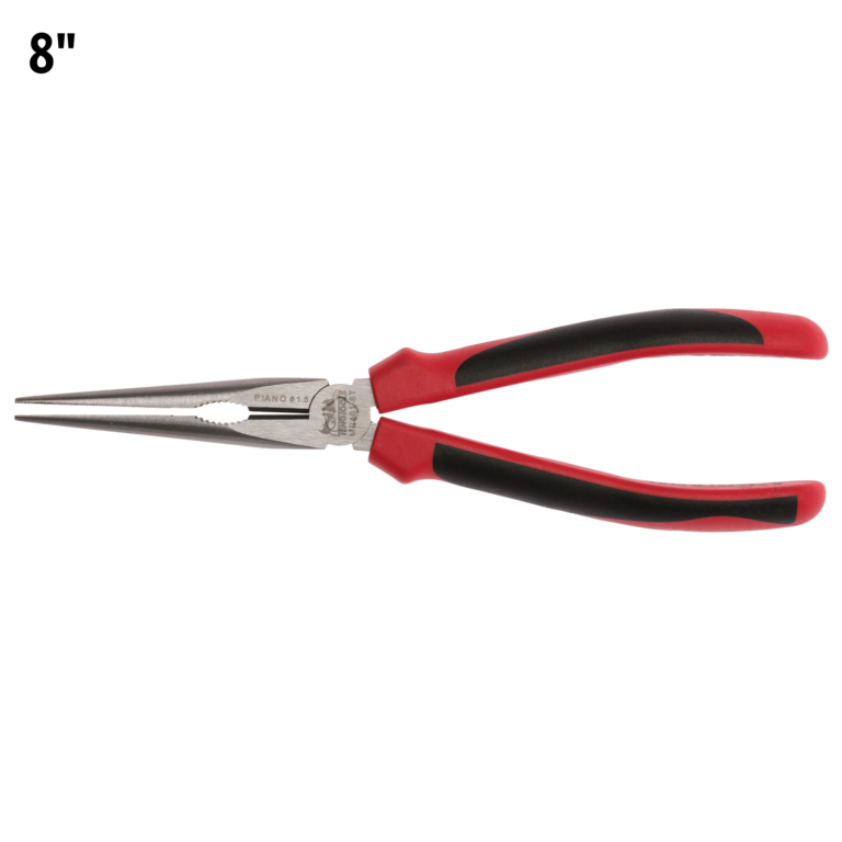 Teng Tools - Teng Tools 8 Inch TPR Grip Long Nose Long Reach Pliers - MB461-8T - MB461-8T