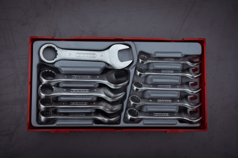 Teng Tools - Teng Tools 10 Piece Metric Stubby Combination Wrench Set 10mm - 19mm - TT6010M - TEN-O-TT6010M
