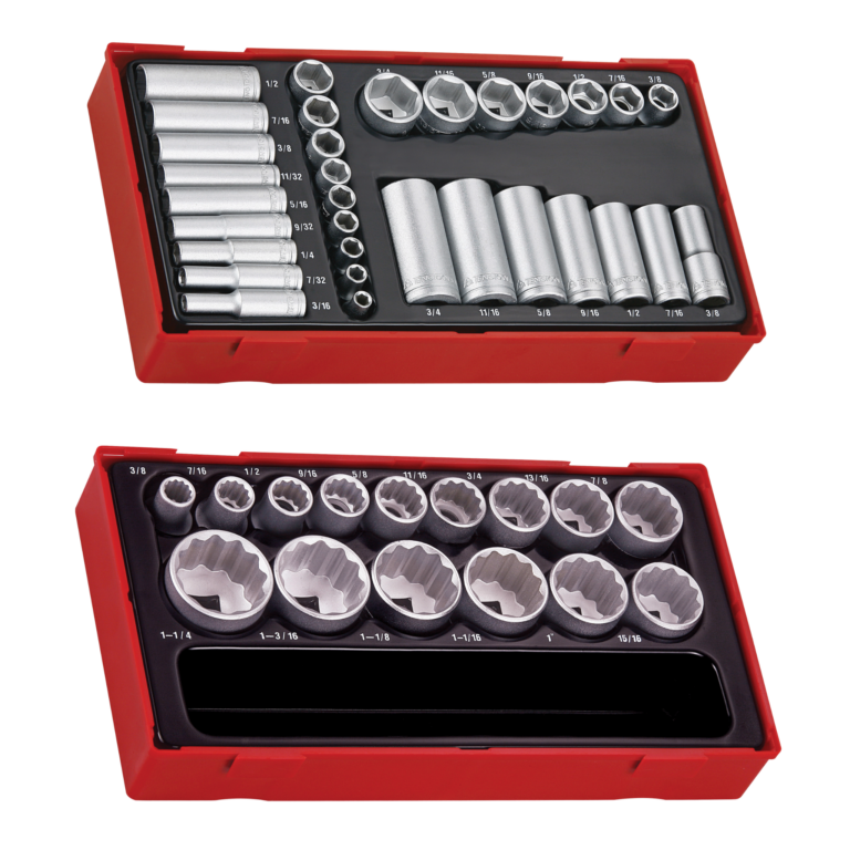 Teng Tools - Teng Tools 140 Piece 16 Drawer SAE Series Tool Kit - SERIES140SAESTACK - SERIES140SAESTACK