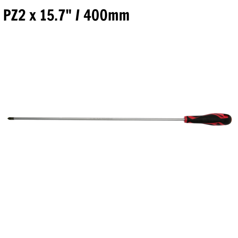 Teng Tools - Teng Tools Pozi Drive PZ2 x 15.7 inch/400mm Screwdriver with Ergonomic,Comfortable Handle - MD962N4D - MD962N4D