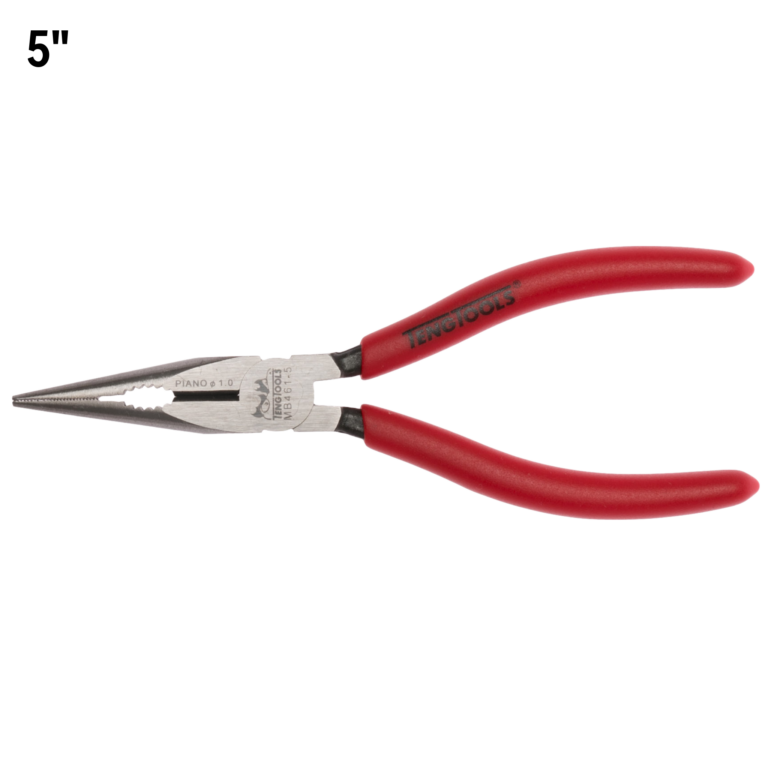 Teng Tools - Teng Tools Long Nose Pliers With Dipped Vinyl Coated Handles - MB461-5