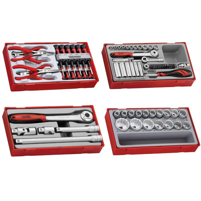 Teng Tools - Teng Tools 288 Piece Complete Mixed General Hand Tool Kit (Mega Bundle 3) - TCW707EV-KIT4 - TEN-O-TCW707EV-KIT4