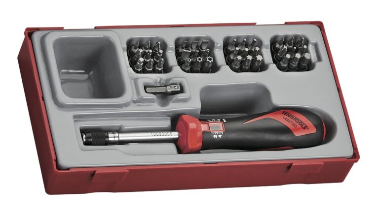Teng Tools - Teng Tools 1/4 Inch Drive Torque Screwdriver Set Range 1 - 5 Nm - 38 Pieces - TTSD38