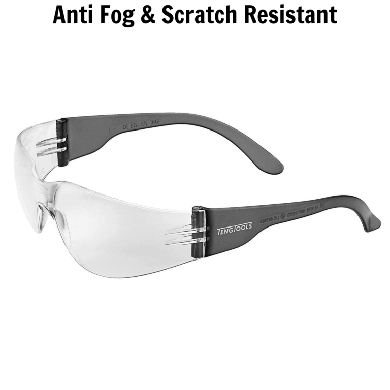 Teng Tools - Teng Tools Anti Fog, Scratch Resistant Safety Glasses With Clear Lenses & Side Protection - SG960 - SG960