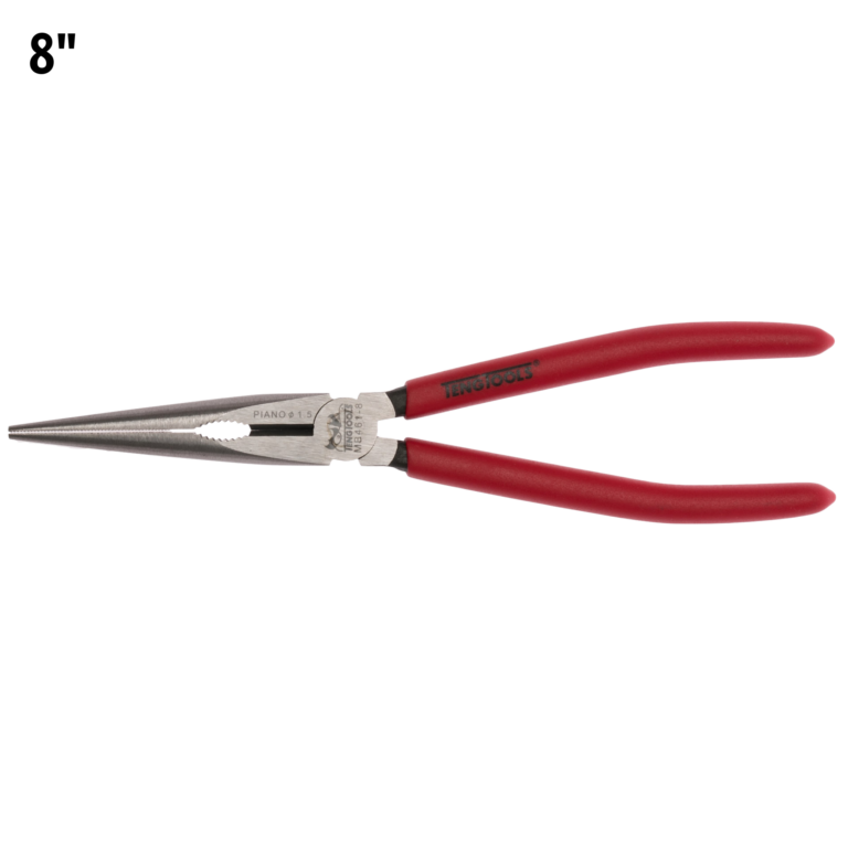 Teng Tools - Teng Tools 8 Inch Vinyl Grip Long Nose Long Reach Pliers - MB461-8 - MB461-8