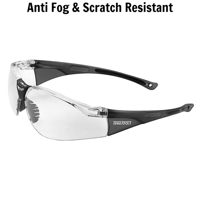 Teng Tools - Teng Tools Anti Fog, Scratch Resistant Sports Inspired Safety Glasses With Clear Lenses - SG713 - SG713