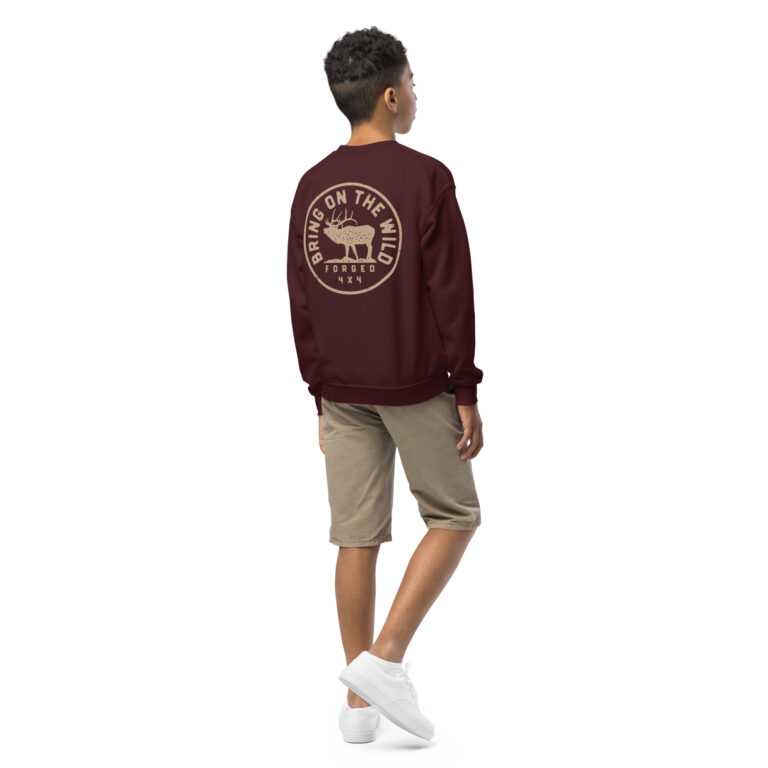 Wild Elk Youth Crewneck Sweatshirt