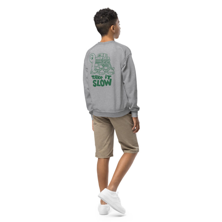 Take It Slow Youth Crewneck Sweatshirt