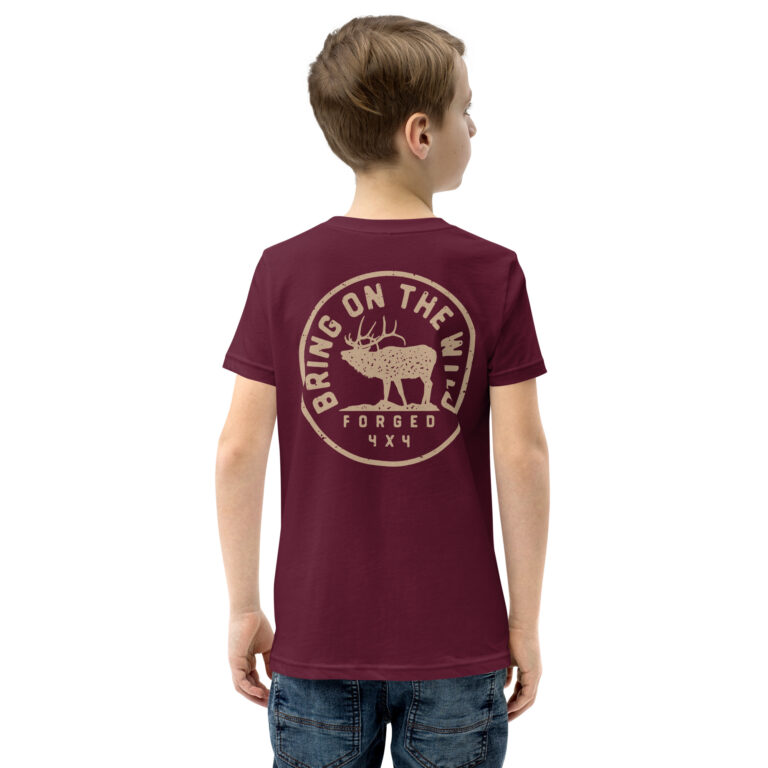 Wild Elk Youth Short Sleeve T-Shirt