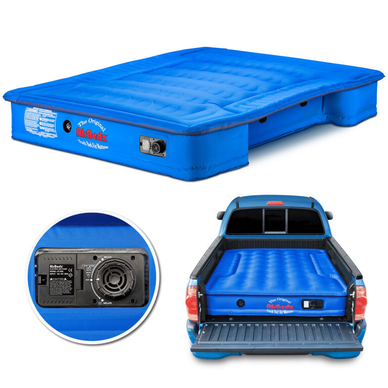 “AirBedz” Original Truck Bed Mattress with Built-in Rechargeable Battery Air Pump