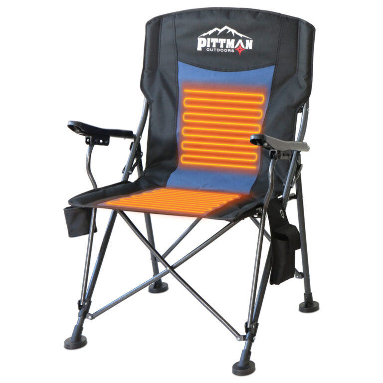 Pittman Outdoors Portable Heated Camping Chair