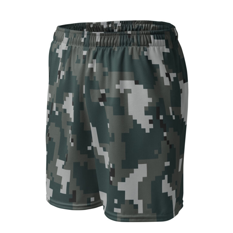 Digital Camo Mesh Shorts